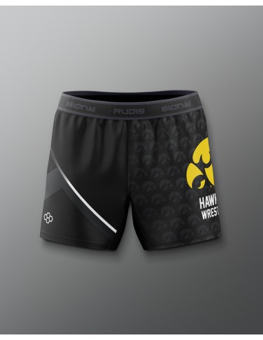 Short Elite sublimé pour femme Iowa Hawkeyes