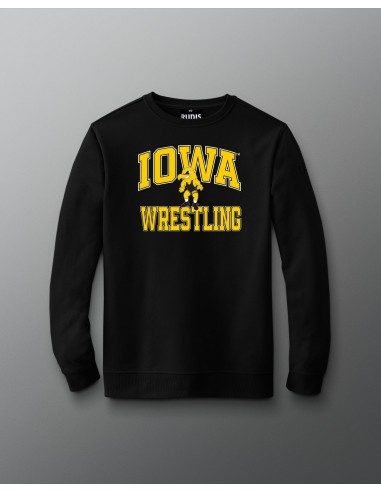 Pull ras du cou Herky Arch Terry de l'Iowa Wrestling