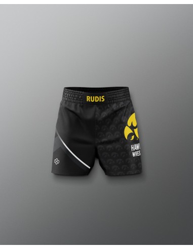 Short Elite sublimé pour jeunes Iowa Hawkeyes