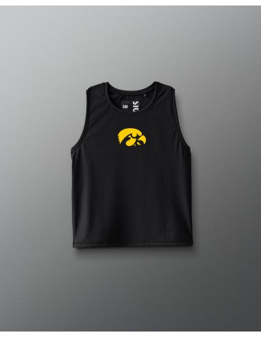 Débardeur court pour femme Iowa Hawkeyes COOL-FEEL