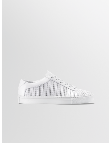 Capri in Triple White Perforated