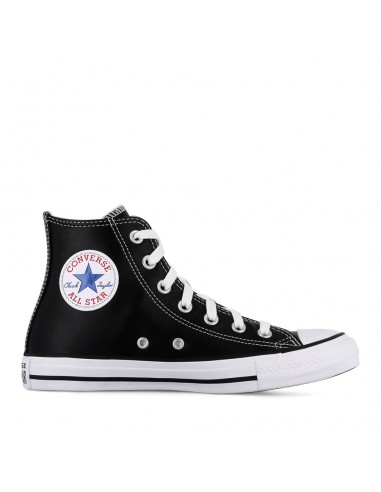 ALL STAR HI LEATHER - BLACK