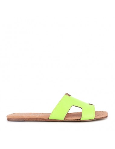 LEAMON - LIME FLURO LEATHER