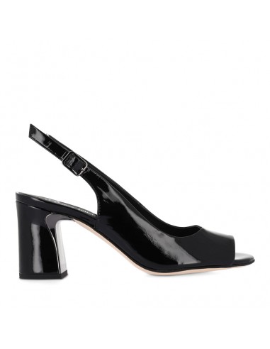 KIANNA - BLACK PATENT LEATHER