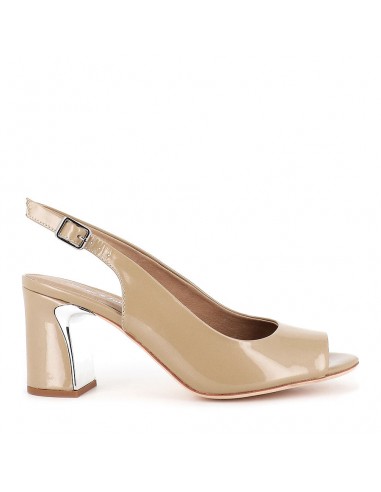 KIANNA - TAUPE PEARL PATENT