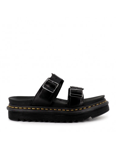 MYLES SLIDE SANDAL - BLACK BRANDO