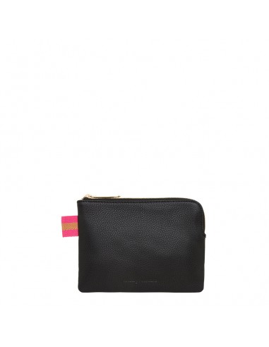 PAIGE COIN PURSE - BLACK LEATHER