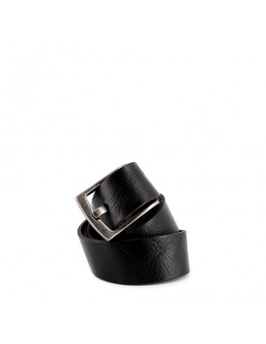 DEXTER BELT- BLACK LEATHER