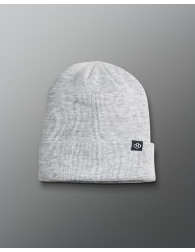 Fold Over Beanie - Gray