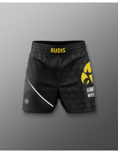 Short Elite sublimé Iowa Hawkeyes