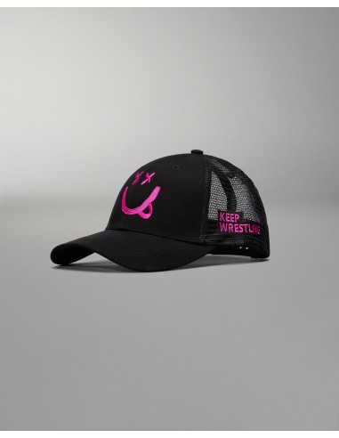 Casquette de camionneur rose RUDIS Happy