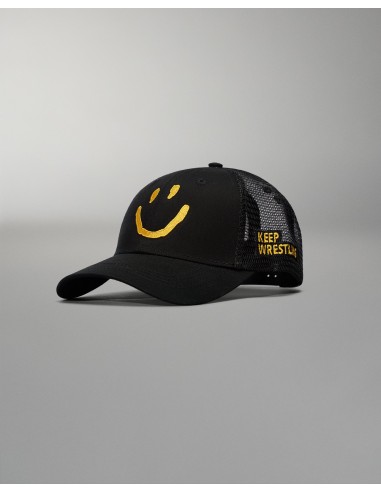 Casquette de camionneur jaune RUDIS Happy