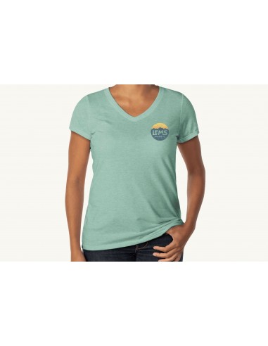 Lems Women's V-Neck Logo Tee