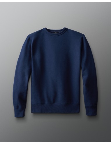 Pull ras du cou en polaire confortable - Bleu marine