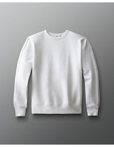 Pull ras du cou en polaire confortable - Blanc